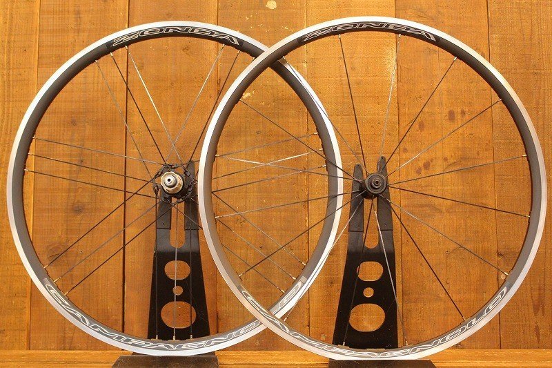 campagnoloカンパ zondaゾンダ 前後ホイールセット-