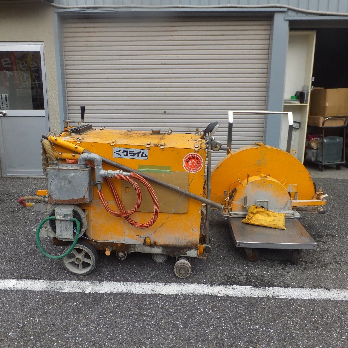 Yahoo!オークション - 岐阜発 クライム コンクリートカッター Yahoo!オークション - 岐阜発 クライム コンクリートカッター