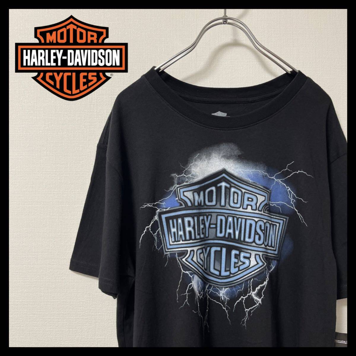 新品】希少 ハーレーダビッドソン 稲妻 Tシャツ L|Yahoo!フリマ 新品】希少 ハーレーダビッドソン 稲妻 Tシャツ L|Yahoo!フリマ