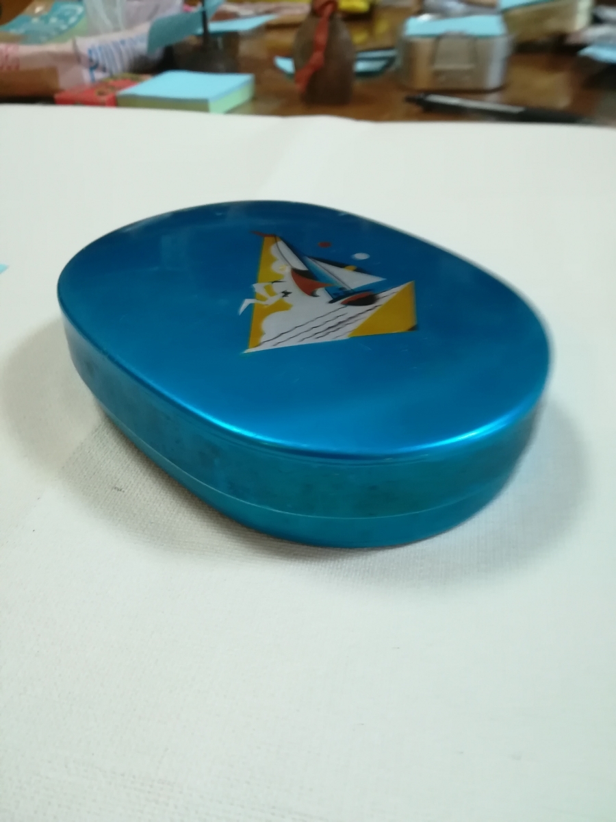  lunch box Showa Retro yacht sea duck me