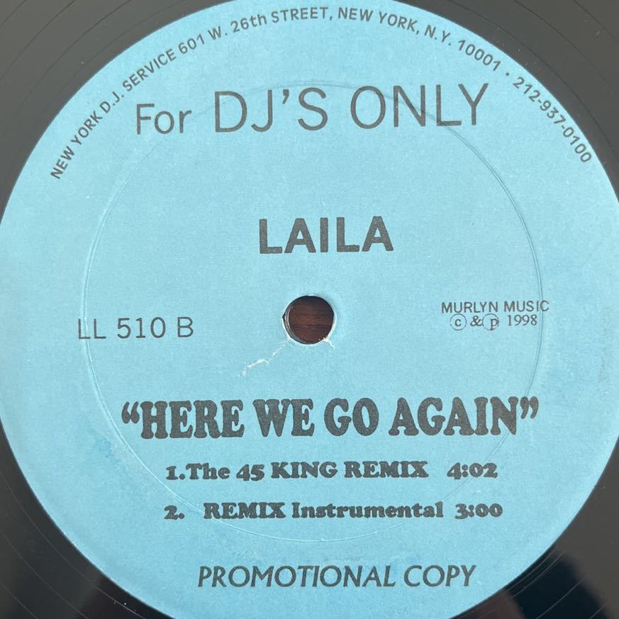 LP■12inch/HIPHOP//Laila Bagge/Here We Go Again/LL 510/美盤_画像2