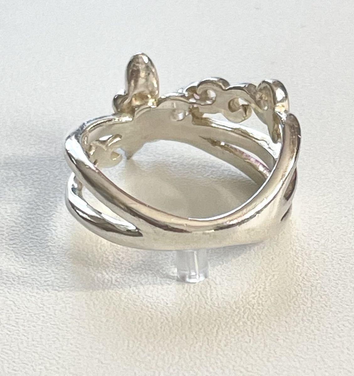 UZU серебряное кольцо silver925 бабочка узор [9 номер ]useduz