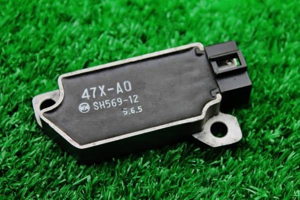 YAMAHA FZ250フェザー レギュレーター レクチファイヤー 1HX (47X-A0 SH569-12) used 51204MWの画像1