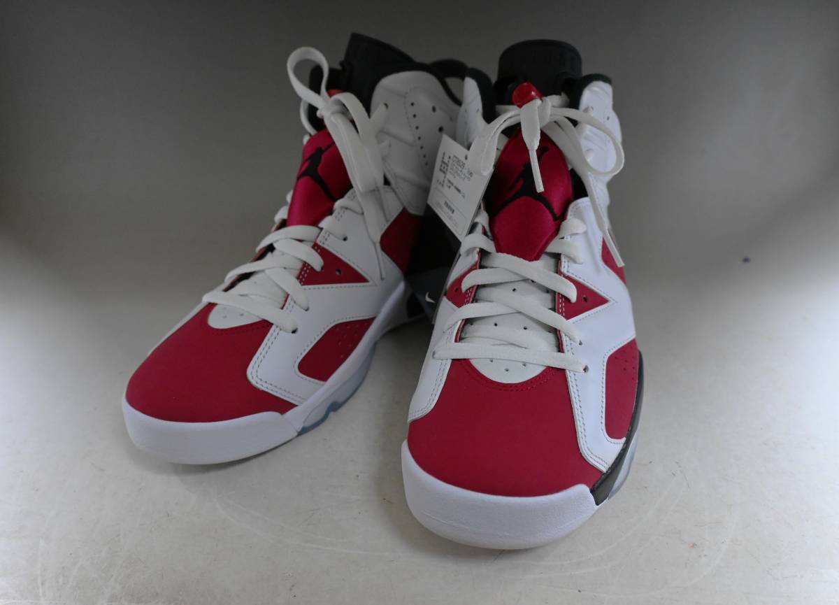 新品 国内正規品 NIKE AIR JORDAN 6 RETRO US10.5 28.5cm CARMINE