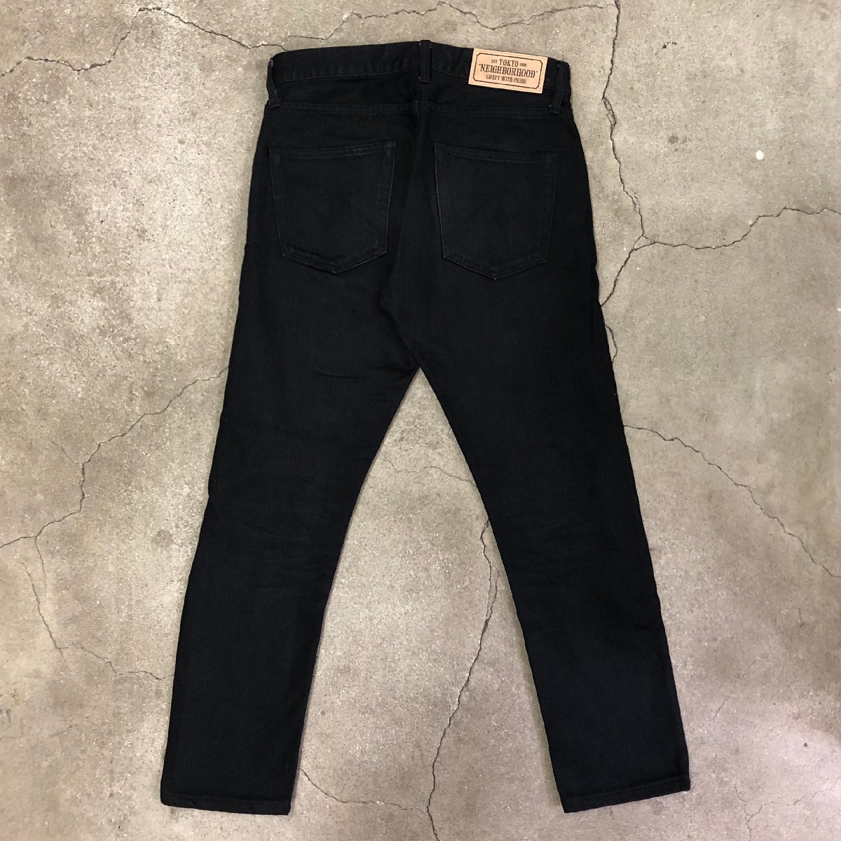 格安人気 SKINNY NEIGHBORHOOD 19aw 美品 / ブラック デニムパンツ