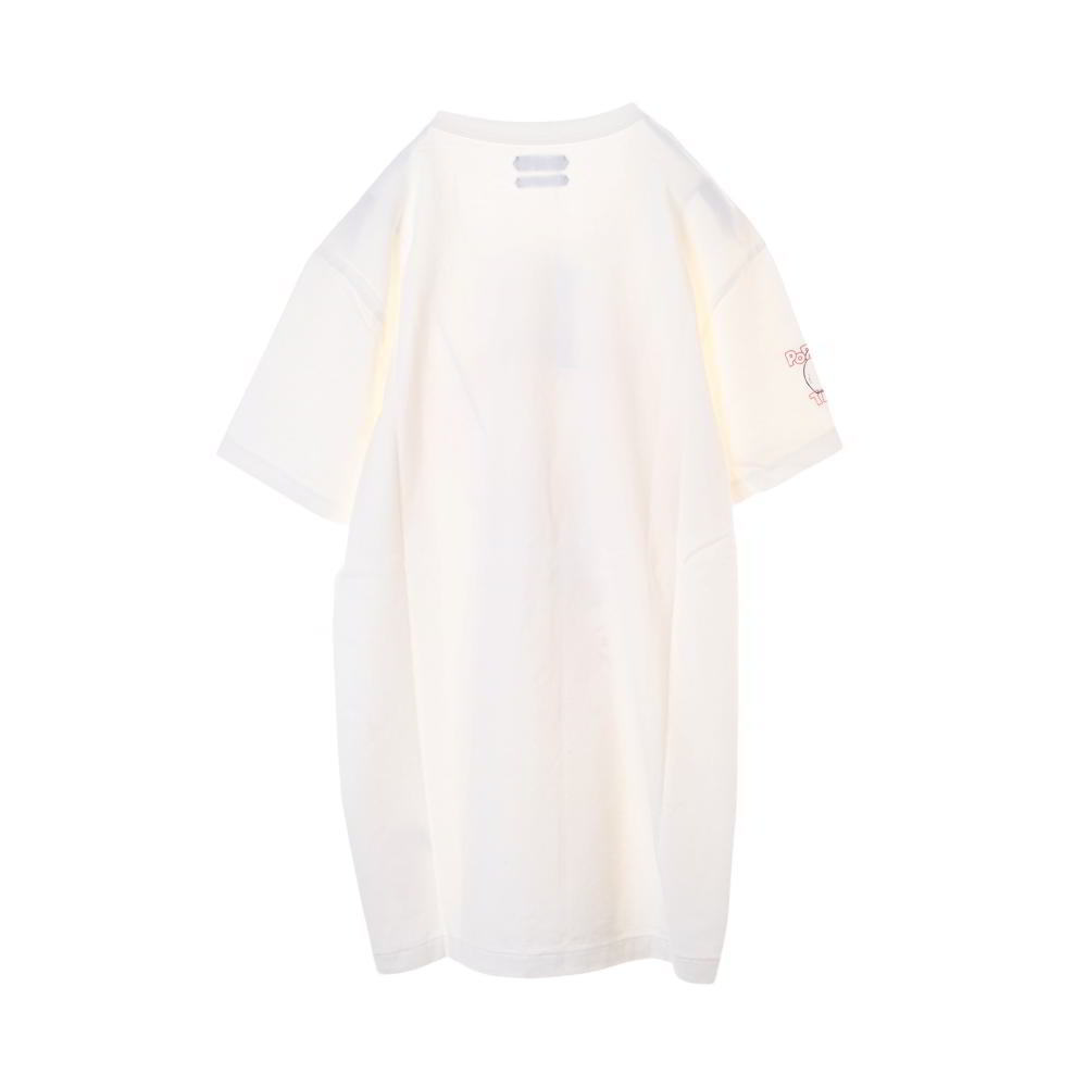 未使用 TMT × POPEYE プリント Tシャツ XL ホワイト ティーエムティー KL4BLSLK01_画像2