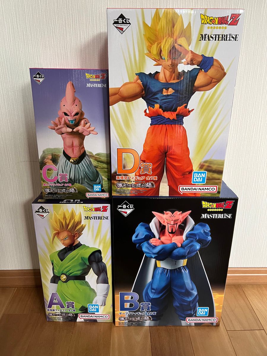 一番くじ ドラゴンボール 激突!!宇宙を賭けた戦い ABCDフィギュア ４点-