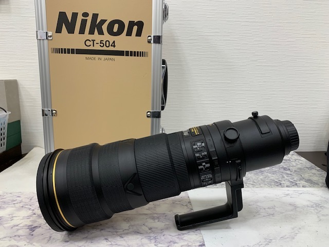 ☆1円セール ☆【極美品】 Nikon 単焦点レンズ AF-S NIKKOR 500mm f/4G ED VR フルサイズ対応 ケース付き ニコン 望遠レンズ ◆20117_画像2