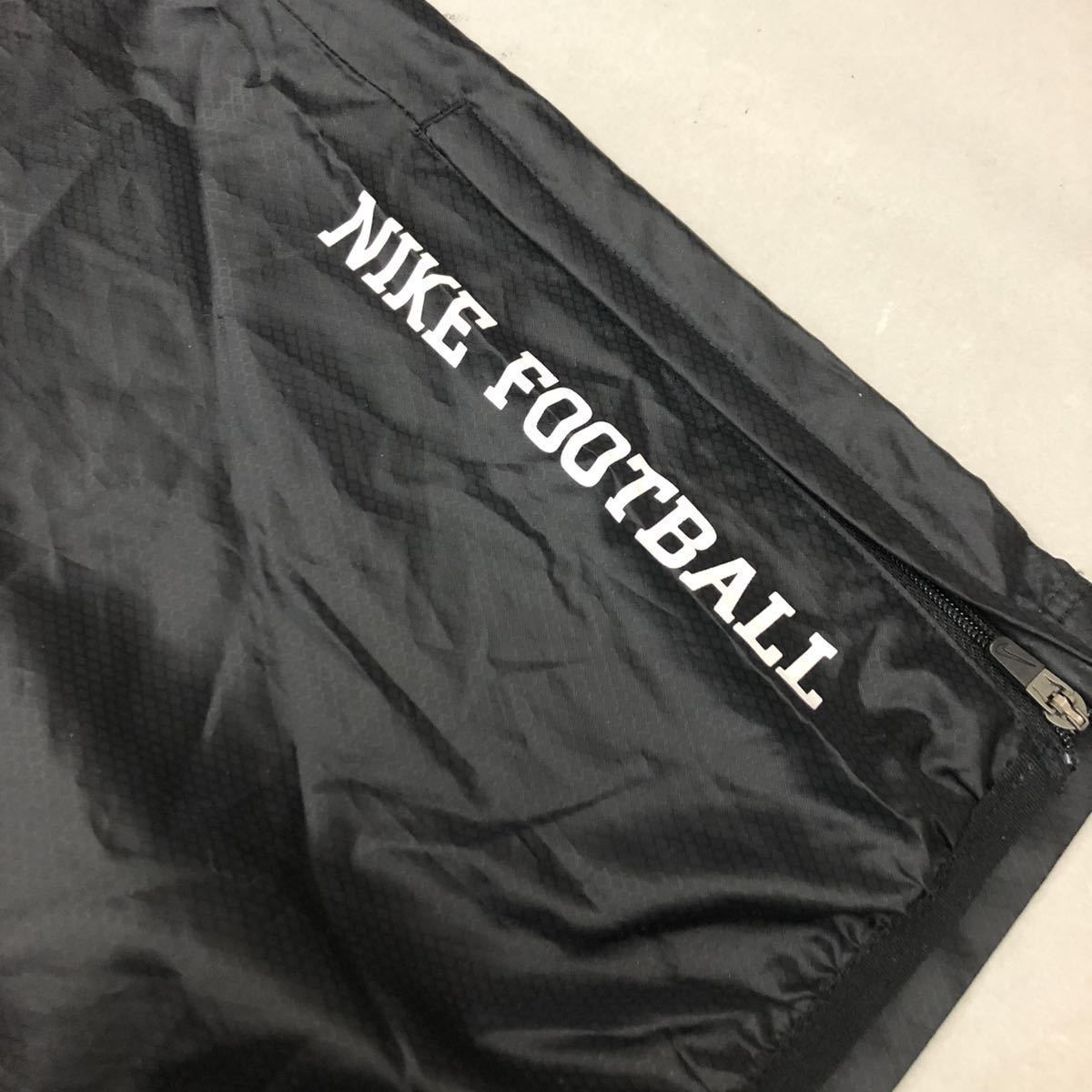 [ beautiful goods superior article ] Nike NIKE football window pants bottoms soccer Logo print Jr size black black Kids S size %V