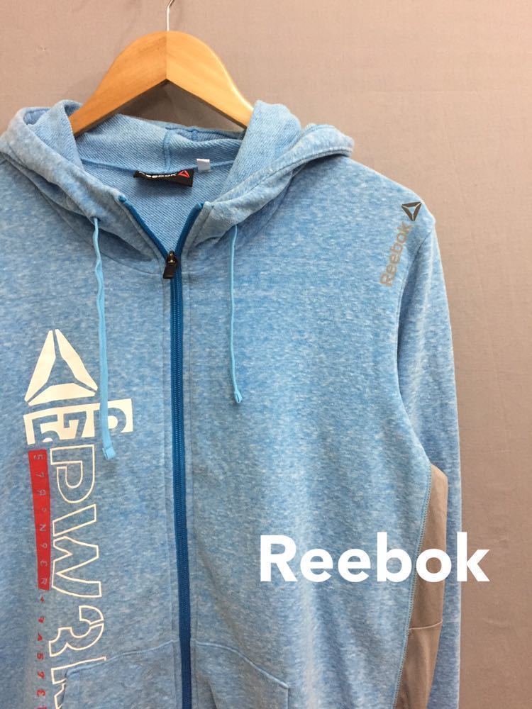  Reebok Reebok [ прекрасный товар ] тренировочный Zip Parker фитнес тренировка одежда b люмен zXO размер ~V&