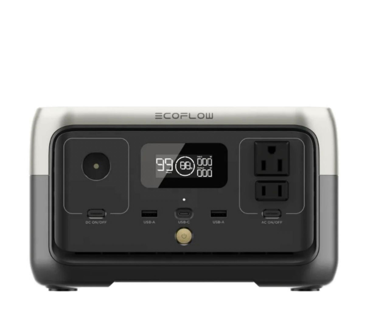 EcoFlow ポータブル電源 RIVER 2 容量256Wh 定格出力300W