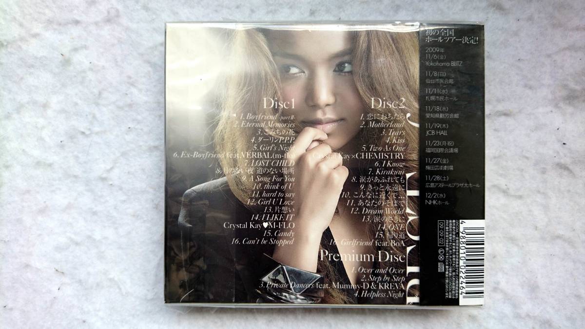 BEST of CRYSTAL KAY　初回生産限定盤 プレミアムディスク付きの3枚組_画像2