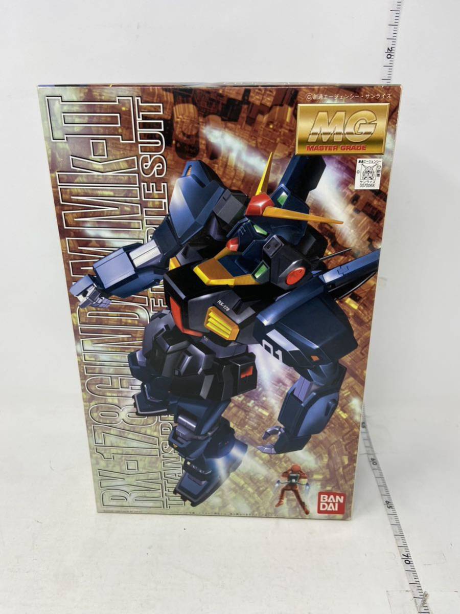 未使用 　MG 1/100 RX-178 ガンダムMk-II (ティターンズ仕様) マスターグレード_画像1