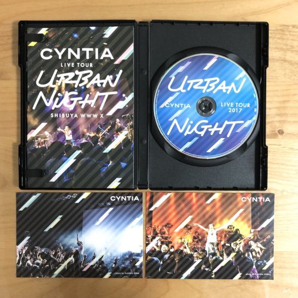 【廃盤 限定DVD 稀少ポストカード付】 CYNTIA / LIVE TOUR 2017 URBAN NIGHT SHIBUYA WWW X 検) 嬢メタル Aldious Mary’s Blood LOVEBITES_画像2