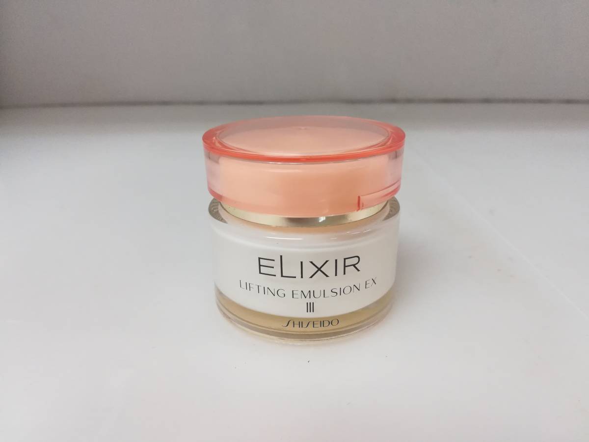 ●未使用 資生堂 SHISEIDO エリクシール ELIXIR リフティングエマルジョン EX Ⅲ（クリーム状乳液）3,500円/税抜 40g とてもしっとりタイプ_画像1