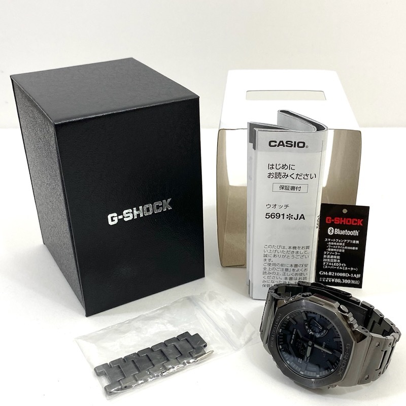 1円～ 箱付き 美品 CASIO カシオ G-SHOCK ジーショック GM-B2100BD