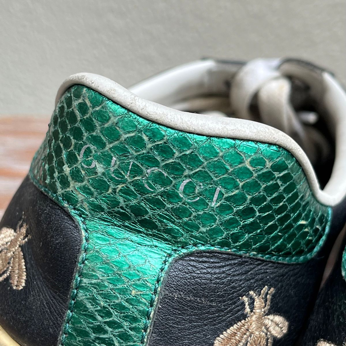 GUCCI グッチ シェリーライン エースビー スター スニーカー