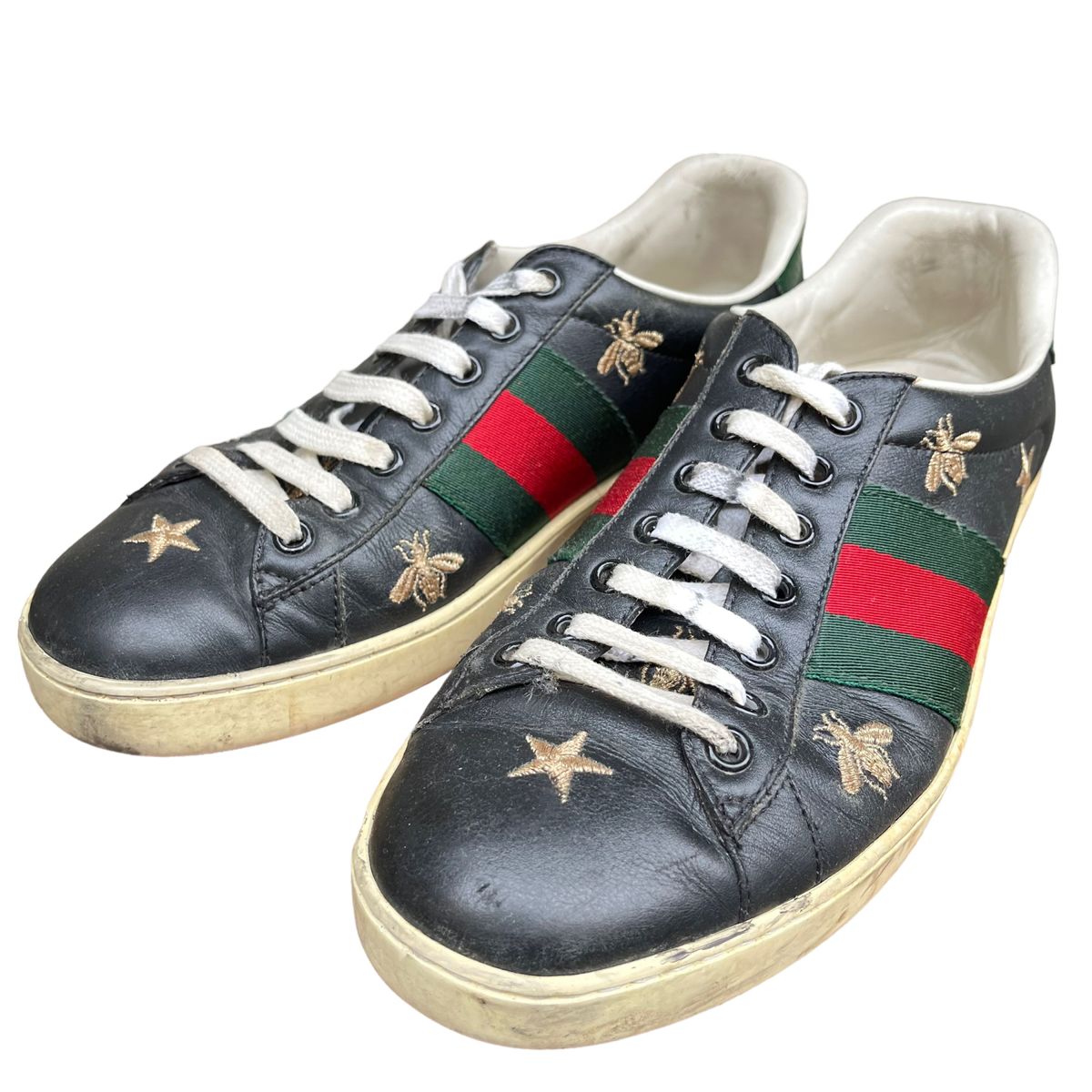 GUCCI グッチ シェリーライン エースビー スター スニーカー