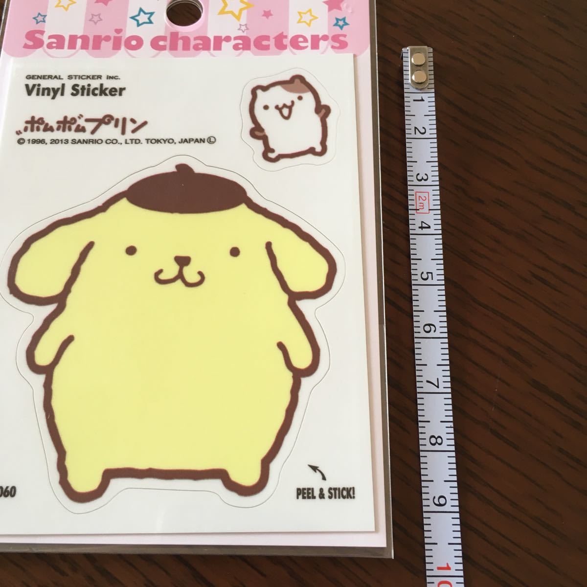  made in Japan Sanrio postage 84 new goods seal sticker Showa Retro Pom Pom Purin 