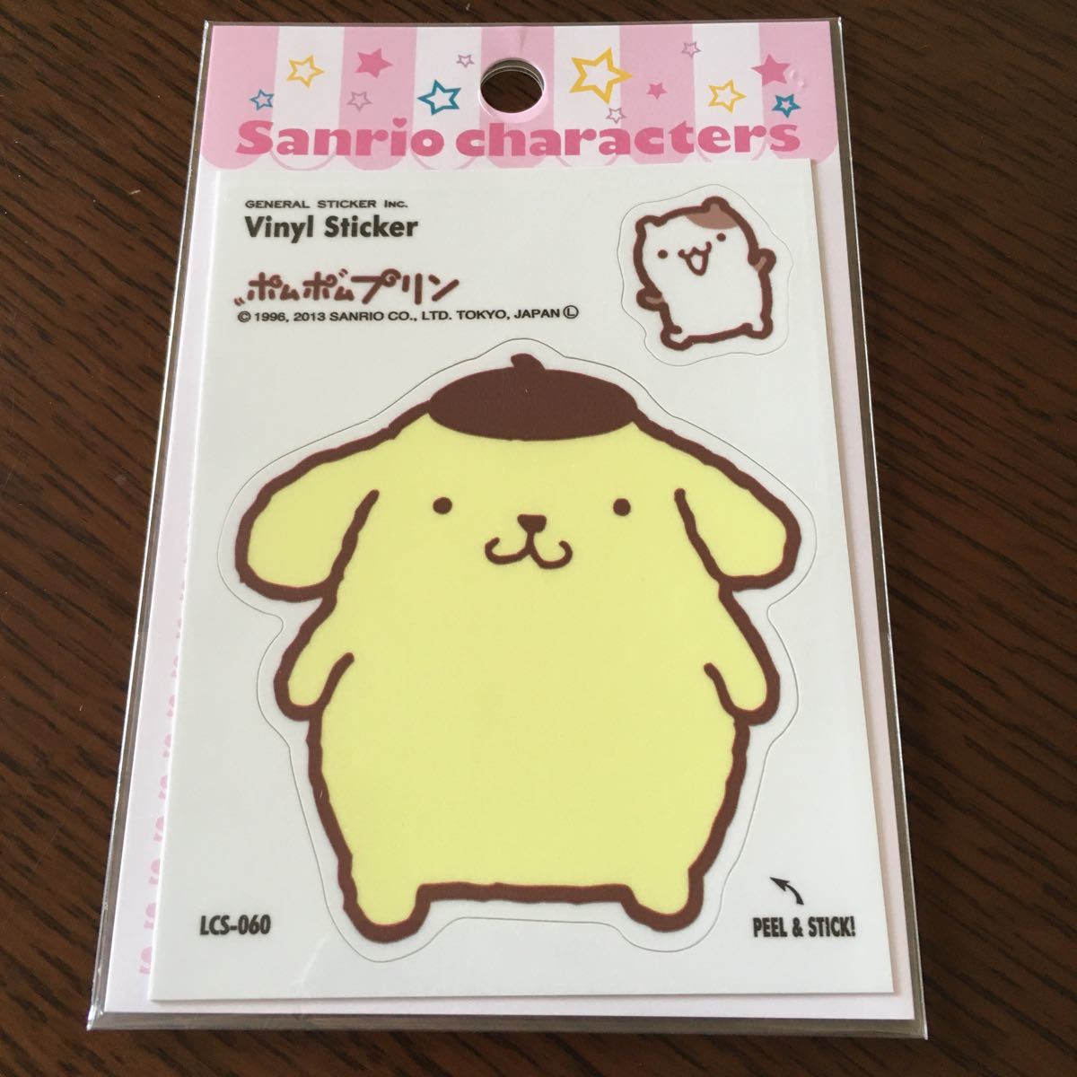  made in Japan Sanrio postage 84 new goods seal sticker Showa Retro Pom Pom Purin 