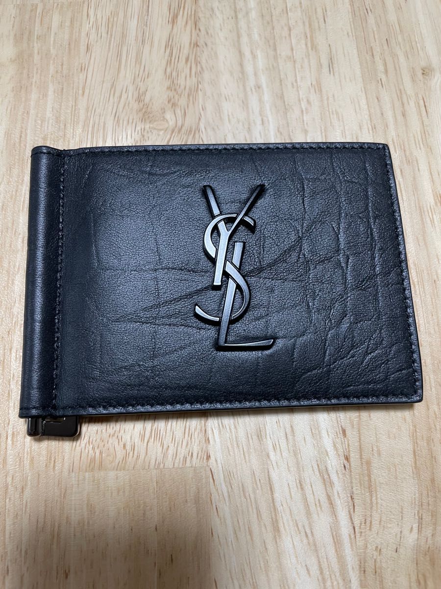 【新品未使用・本物】サンローラン マネークリップ SAINT LAURENT 財布