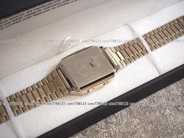 未使用◎TIMEX LCA REISSUE◎アローズ 購入 ゴールド 腕時計 時計 デジアナ 復刻 Reissue Digital LCA タイメックス 液晶 アナログ 2の画像3