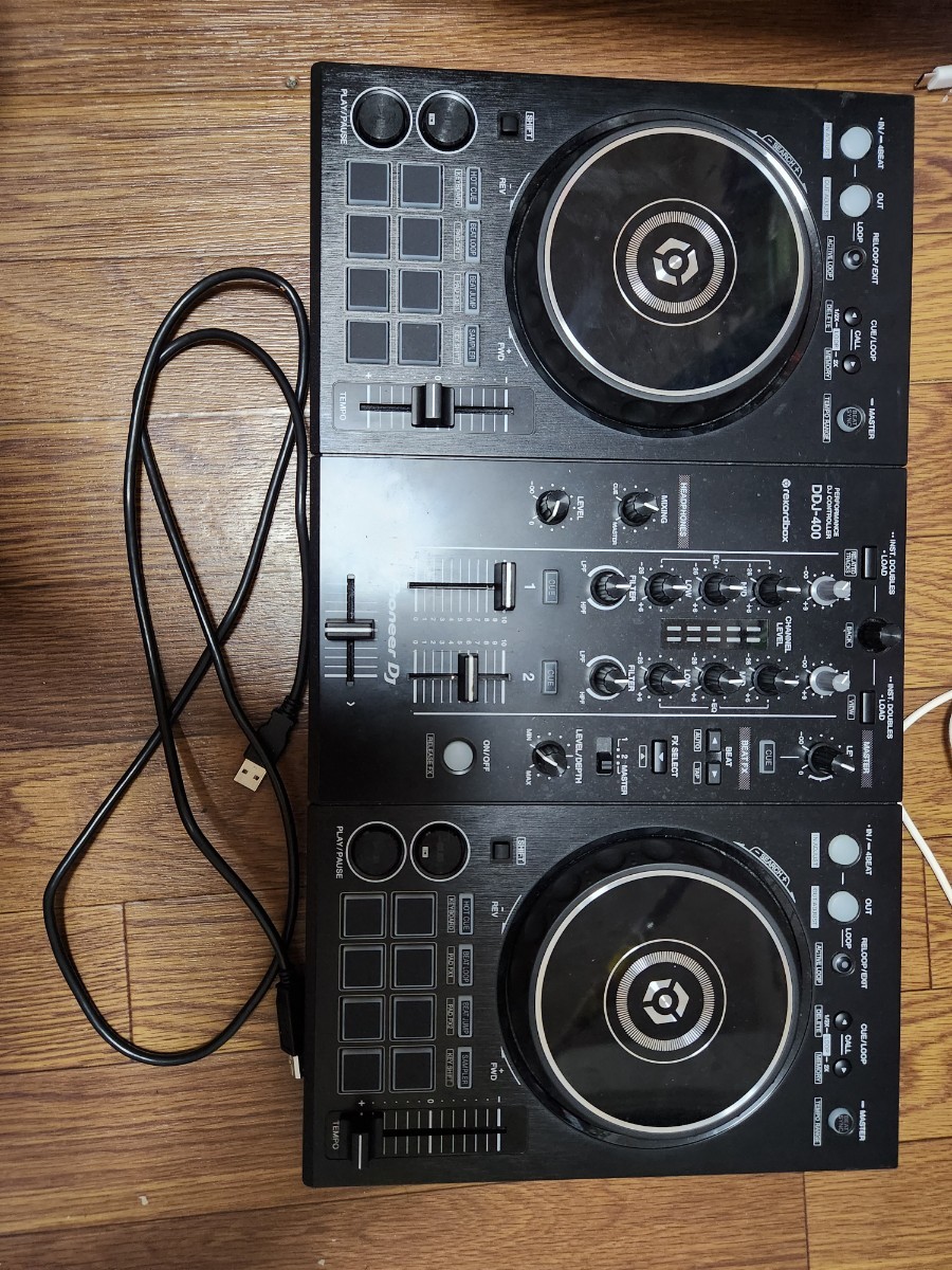 Pioneer パイオニア DJコントローラ DDJ-400 2018年製 DJ