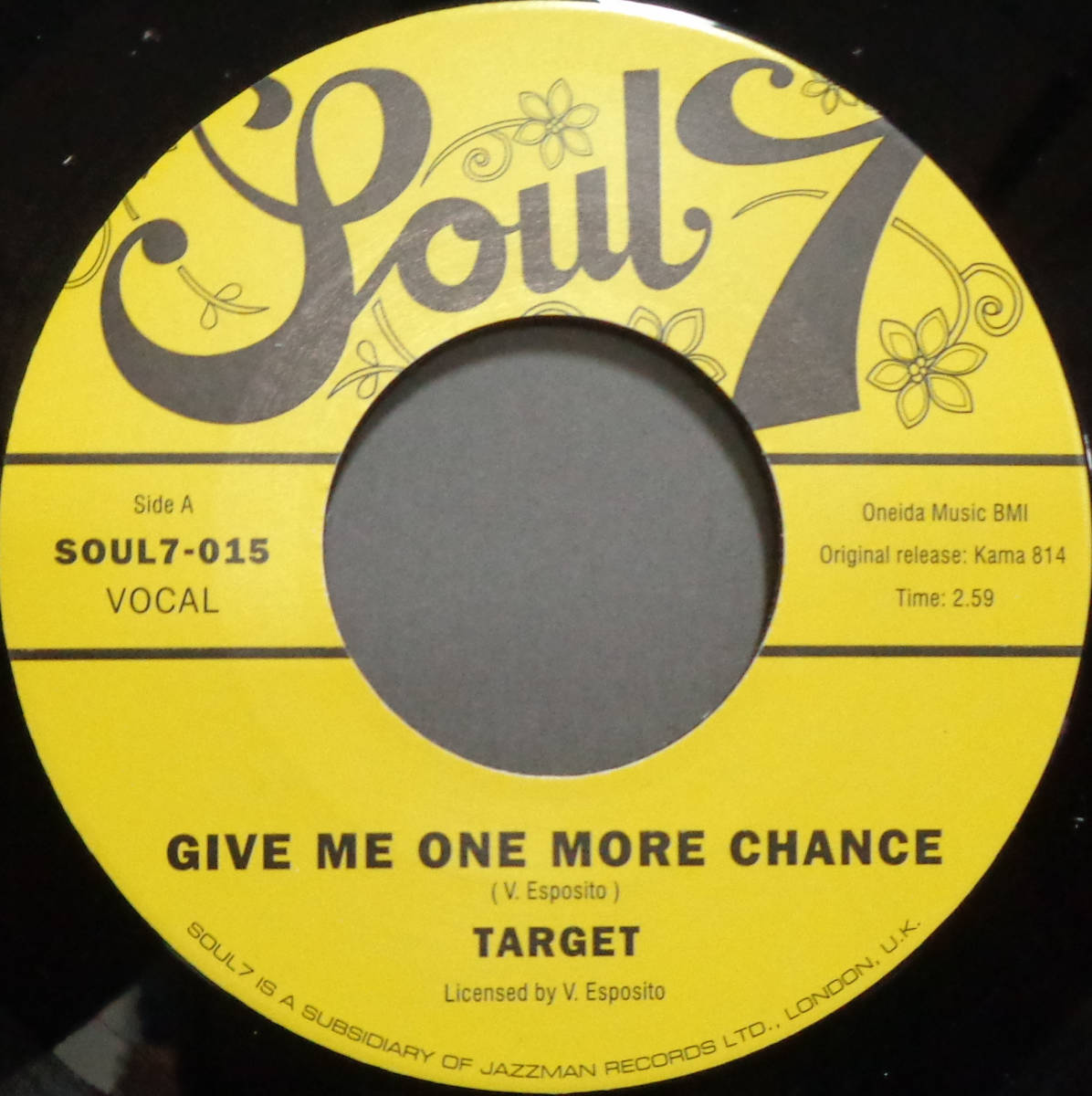【SOUL 45】TARGET - GIVE ME ONE MORE CHANCE / CLEVELAND (s230924039)_画像1