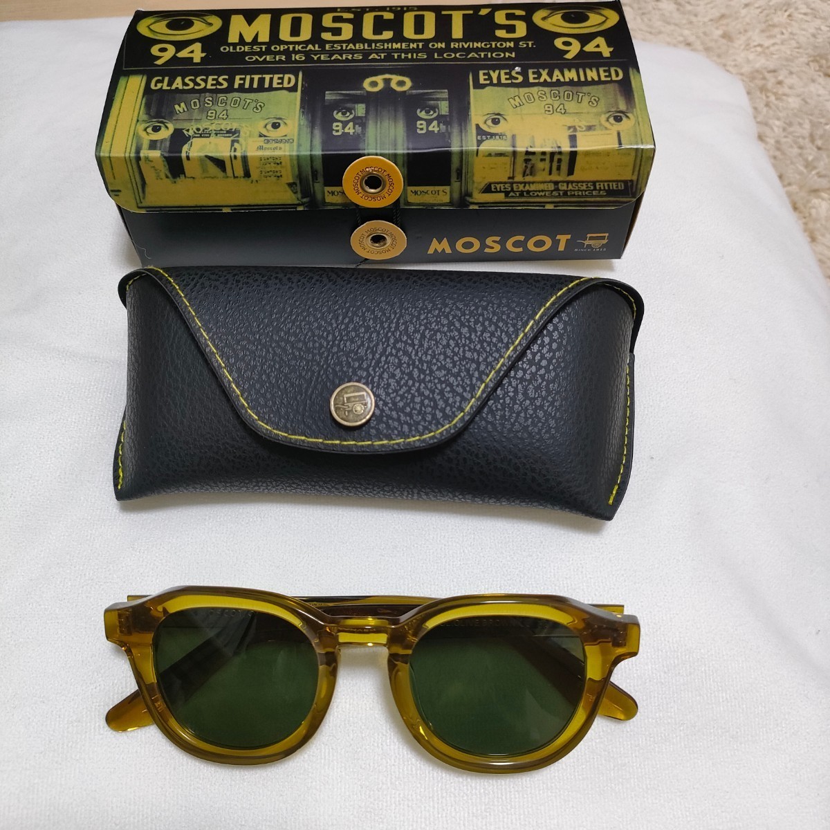 モスコット/moscot/DAHVEN/ダーベン/47/OLIVE BROWN/｜Yahoo!フリマ