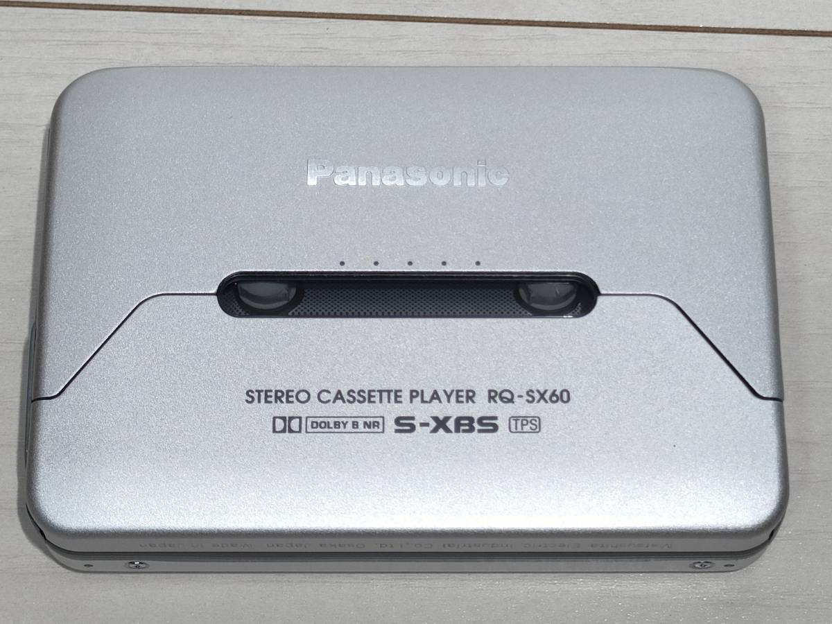 【メンテ済み】Panasonic　RQ-SX60ポータブルプレーヤー 品質は非常に良い