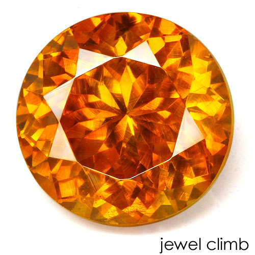 公式の店舗 サンセットオレンジ・スファレライト 3.86CT ルース
