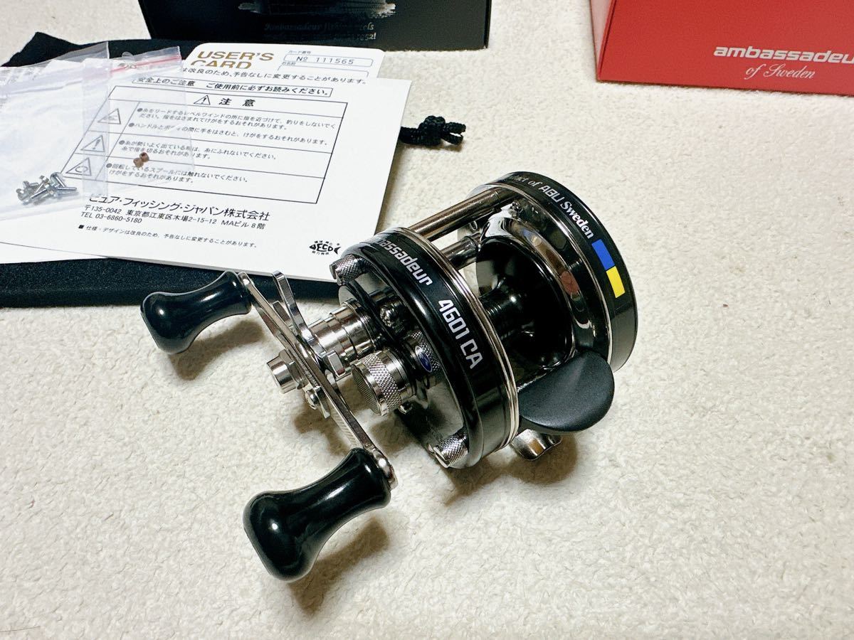 新品 アブ アンバサダー 4601CA ファクトリーチューン 新品 アブ アンバサダー 4601CA ファクトリーチューン