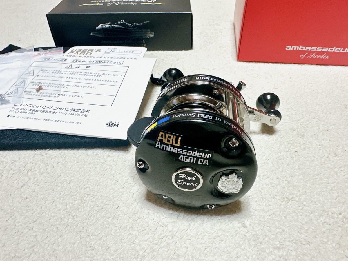 新品 アブ アンバサダー 4601CA ファクトリーチューン 新品 アブ アンバサダー 4601CA ファクトリーチューン