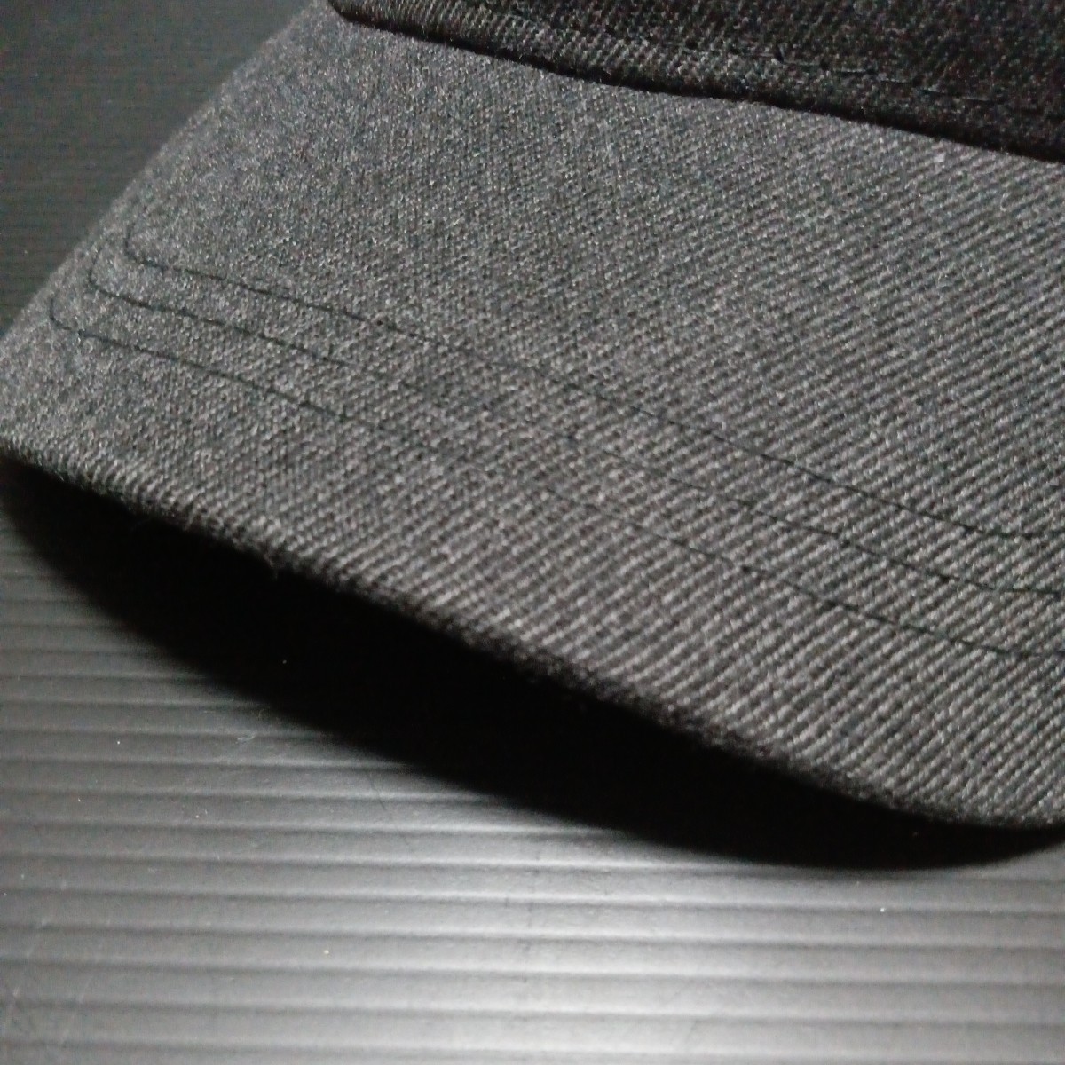 ● ヤンマー「YANMAR キャップ」刺繍 帽子　黒系／白ロゴ_画像2