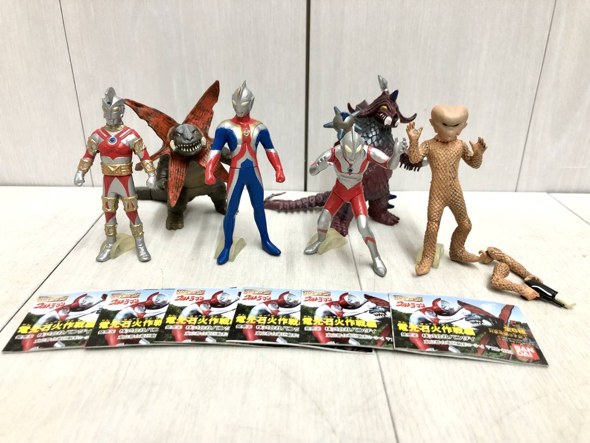 送料無料★ 全6種 HG ウルトラマン Part.29 電光石火作戦編 ガシャポン コンプリート ウルトラマンコスモス ガボラ バラバ エースロボット_画像1