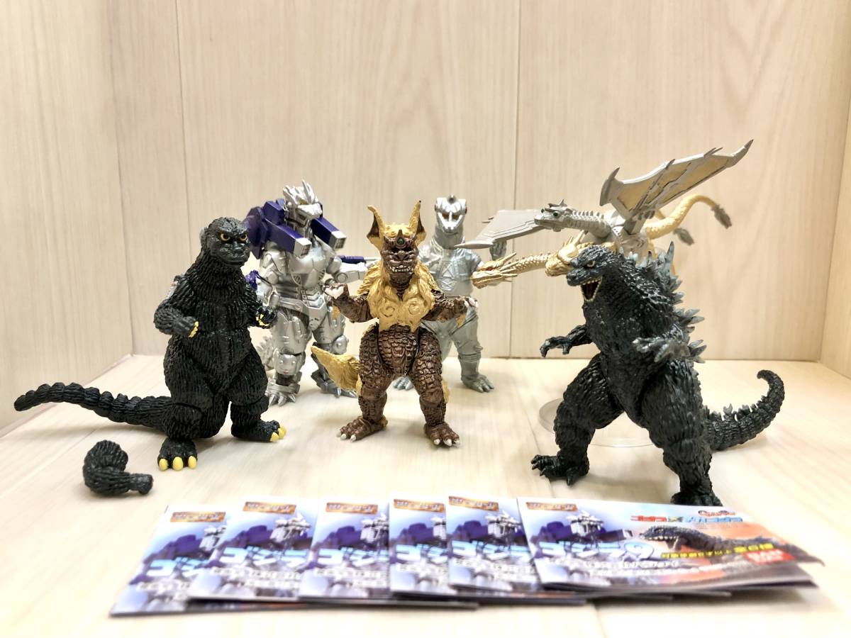 送料無料 全6種 HG ゴジラ 9 ゴジラ × メカゴジラ 食玩 送料無料 全6種 HG ゴジラ 9 ゴジラ × メカゴジラ 食玩