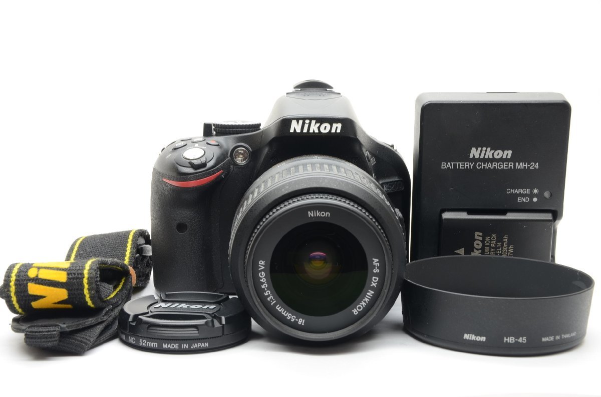 人気ブランド AF-S D5200 Nikon ニコン DX レンズキット VR G F3.5-5.6