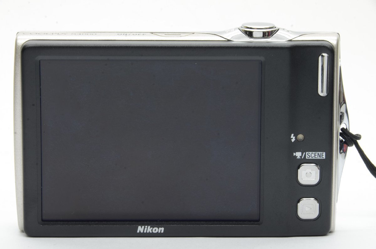 2022年新作 ニコン Nikon COOLPIX S4000 シルバー コンパクトデジタル