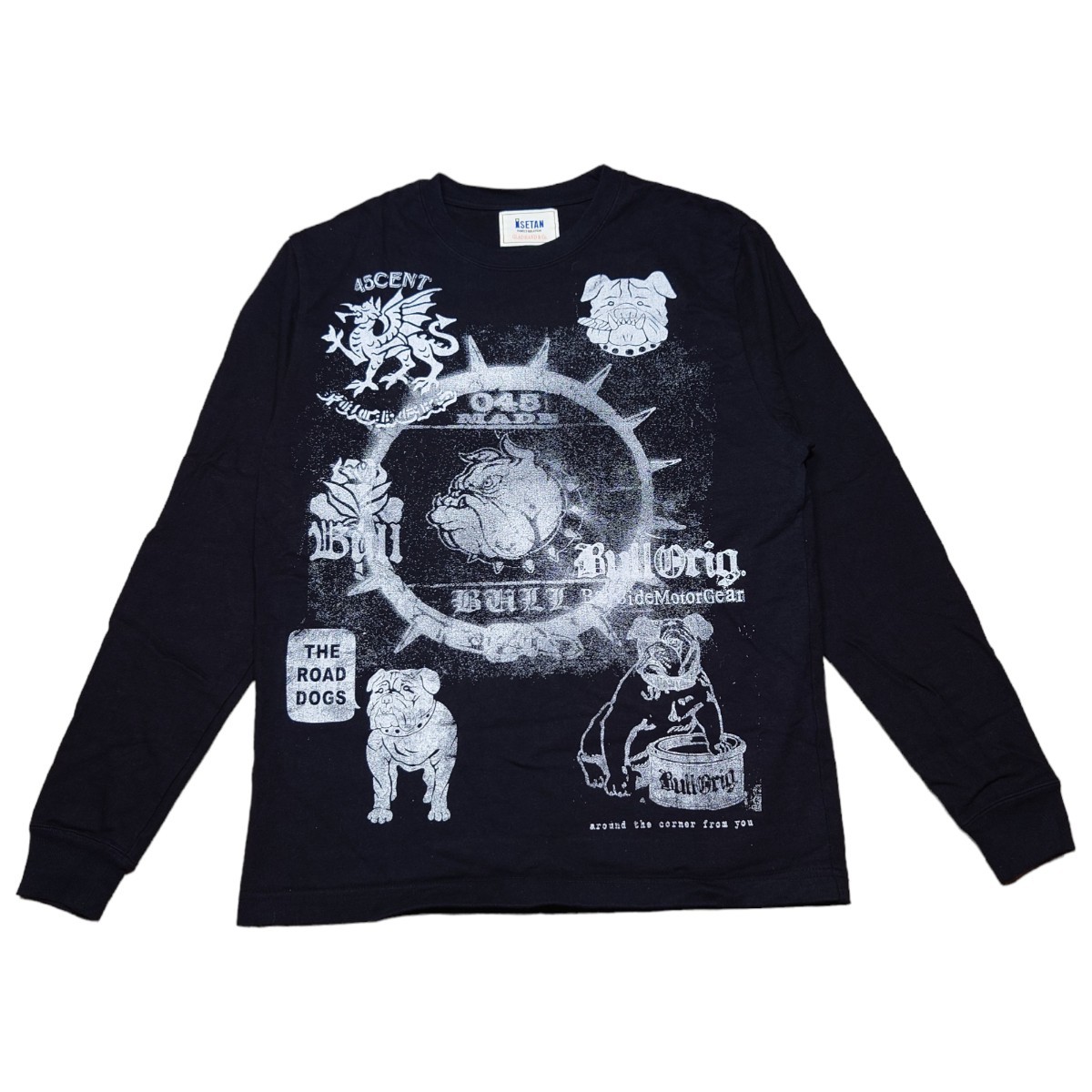 GLADHAND×ISETAN 総柄 ビッグプリント ロンT グラッドハンド | tamise.mx