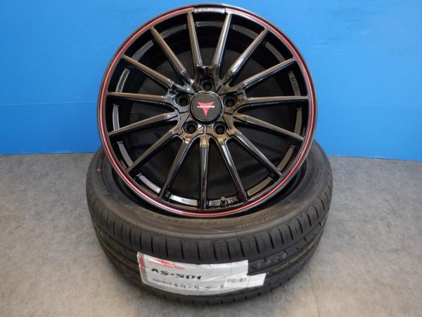 【送料無料】アロースピード S01【225/45R18 95Y】WEDS NOVARIS ROHGUE SO【18インチ 7J+53 5H114.3】レヴォーグ オデッセイ ヴェゼル_画像1