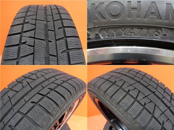 CX-3 冬タイヤ ヨコハマ アイスガード iG50+ 215/50R18 2016年製 CLUB LINEA 18インチ 中古 4本セット CX3 DK系 スタッドレス_画像10