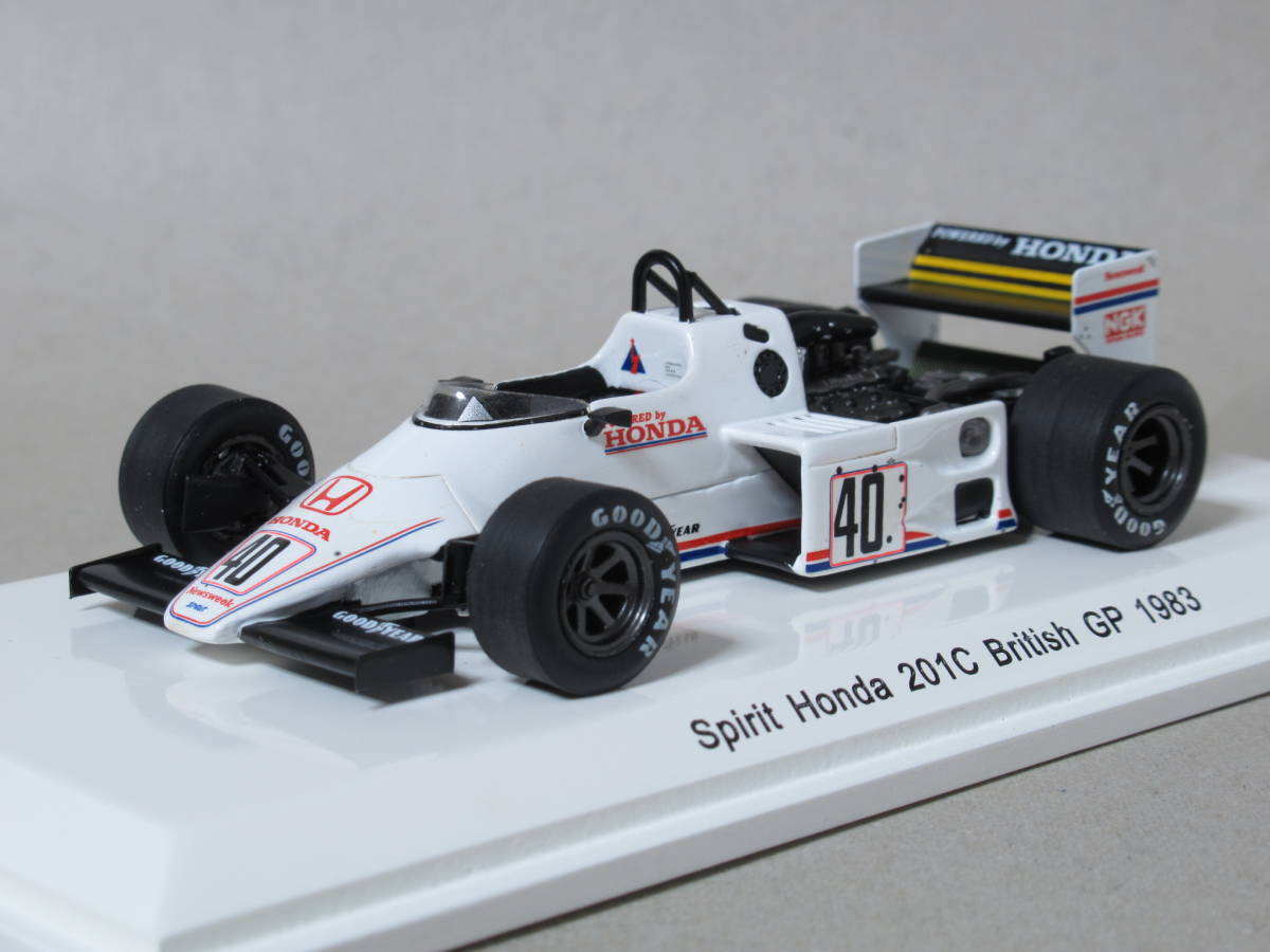 1/43 レーヴコレクション スピリットホンダ 201C S.ヨハンソン イギリスGP 1983