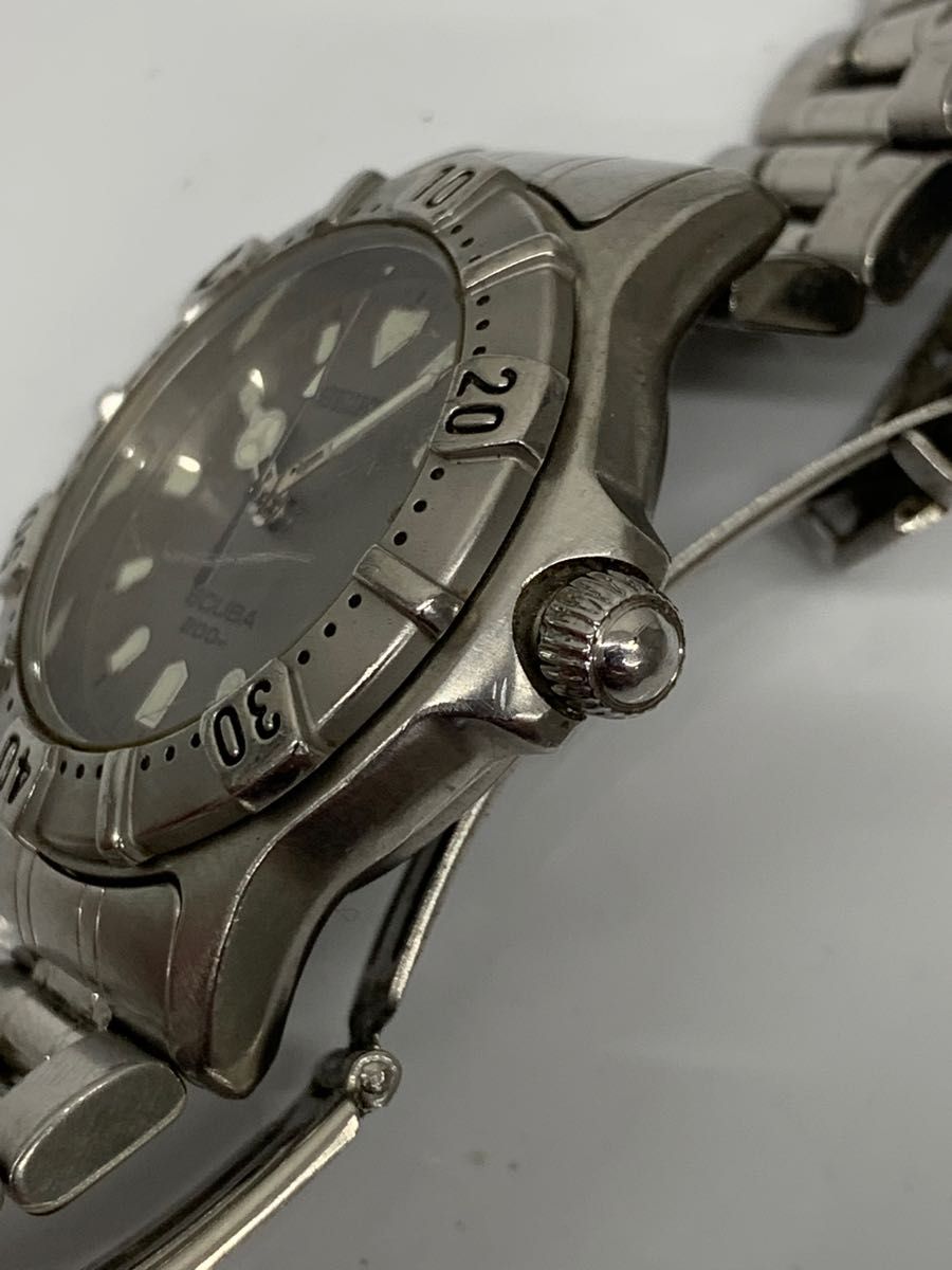 ixi:z 腕時計 リコー時計 黒色 ジャンク - 腕時計(アナログ)