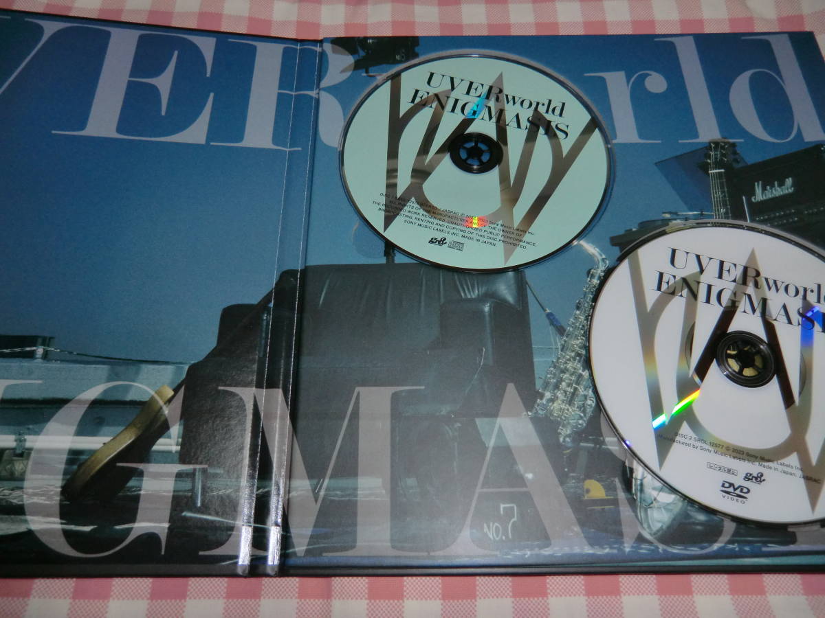UVERworld ENIGMASIS 初回生産限定盤A（CD+DVD）ステッカー付_画像3