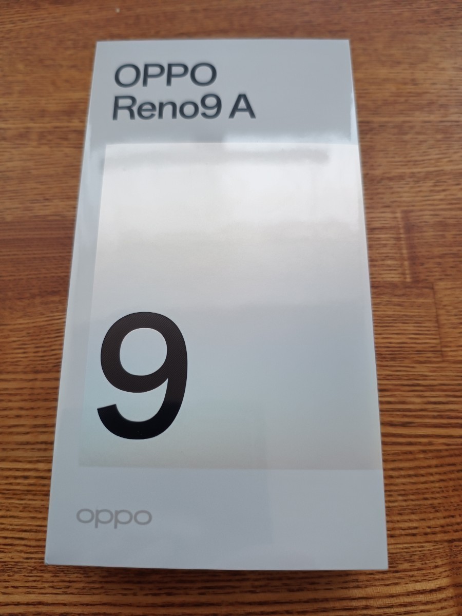 一括購入】OPPO Reno9a ムーンホワイト-