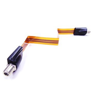  Pro Tec .. interval Flat antenna cable ( width person direction folding bending . possibility installation for both sides tape attaching approximately 30cm 1 pcs insertion ) SE-F01 A398