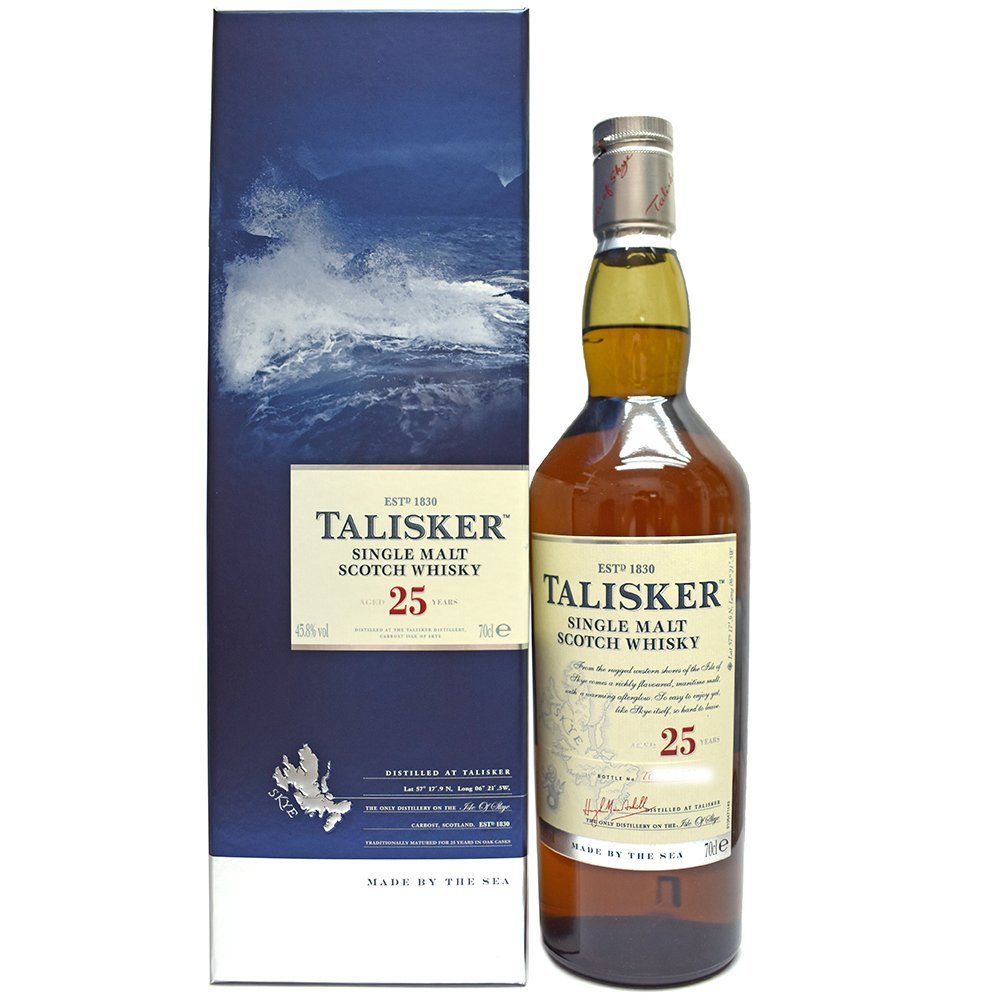TALISKER【タリスカー】25年 シングルモルトスコッチウイスキー 45.8