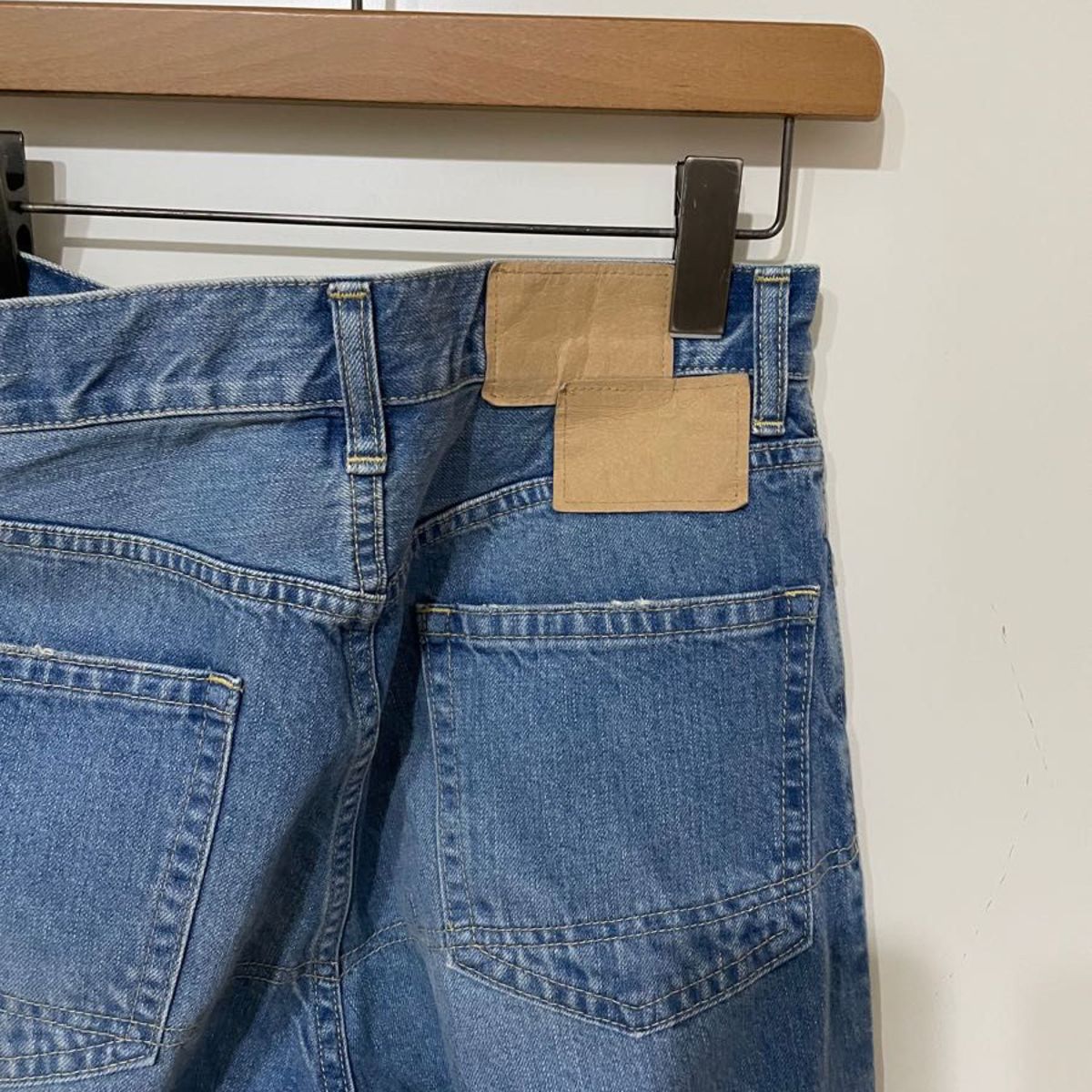perverze Nano Mist denim - Loose straight デニムパンツ ルーズ