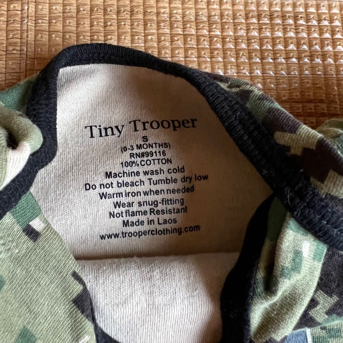 Tiny Trooper 0-3month Sサイズ