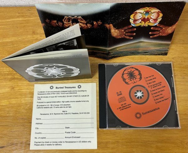 ◎TOUCH ( アメリカ最古のProg Band ) ※米盤CD / 解説にケリー・リヴグレン( Kansas )の回想録有り【 RENAISSANCE RCD 1001】1993年発売_画像4
